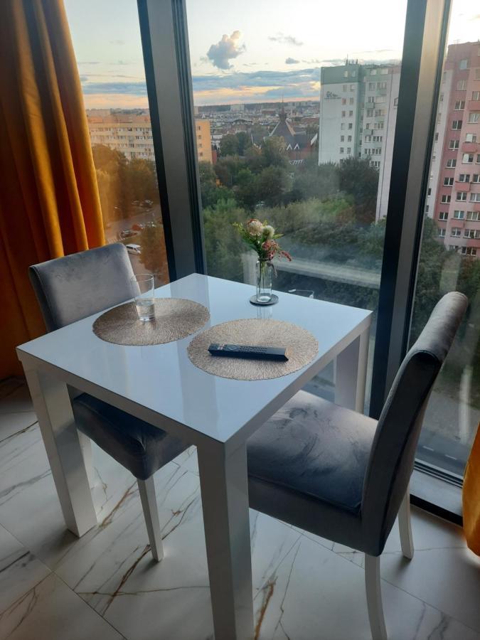 Hanza Tower Sunny Apartment Szczecin Ngoại thất bức ảnh