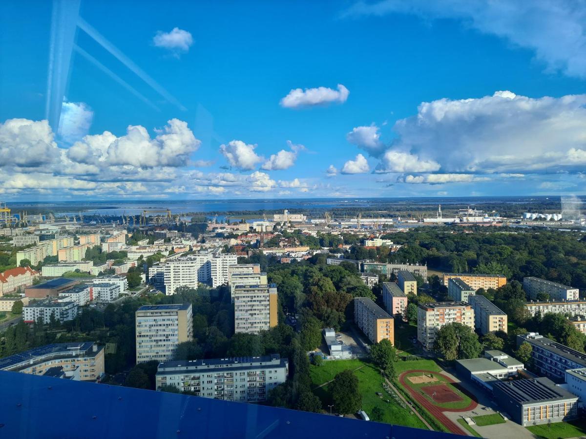 Hanza Tower Sunny Apartment Szczecin Ngoại thất bức ảnh