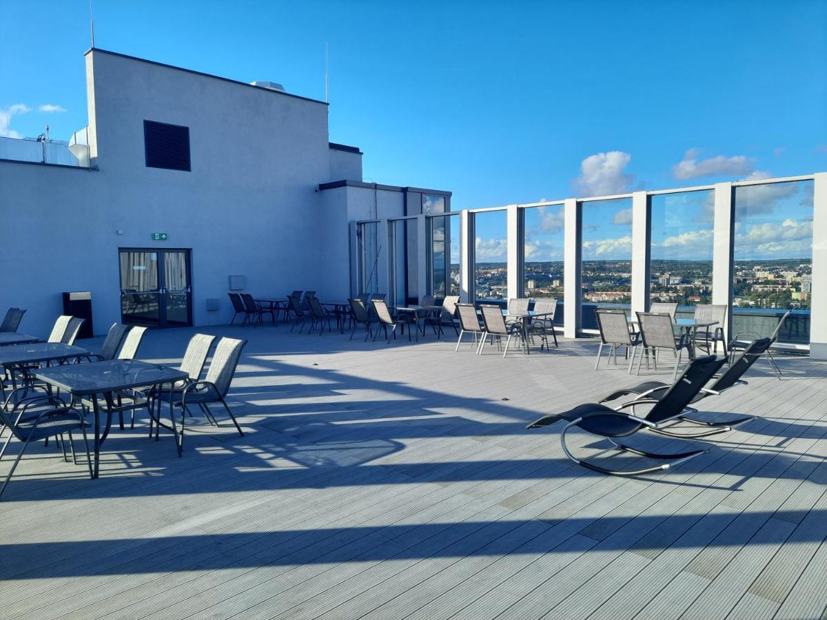 Hanza Tower Sunny Apartment Szczecin Ngoại thất bức ảnh