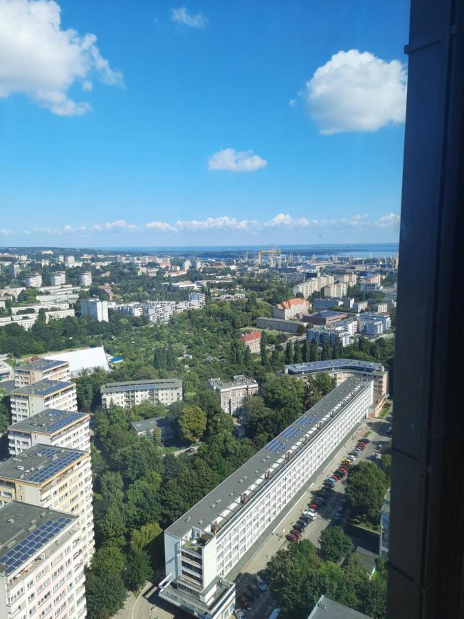 Hanza Tower Sunny Apartment Szczecin Ngoại thất bức ảnh